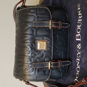 New Downey and Bourke Navy Purse